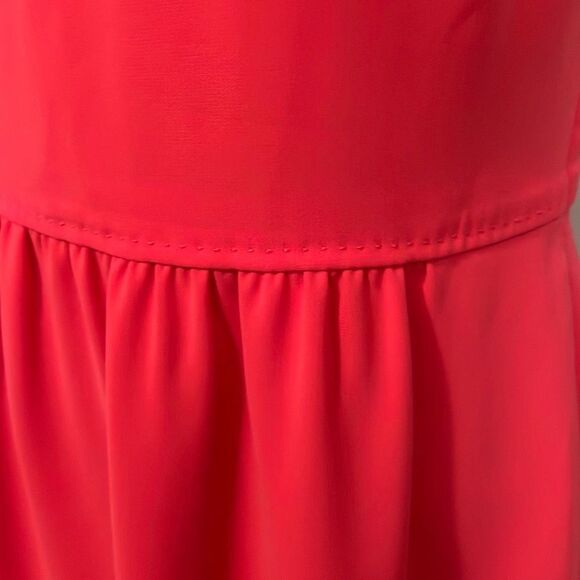 J Crew Women's Coral Pink Sleeveless Side Zip Sheath Dress - Picture 4 of 12